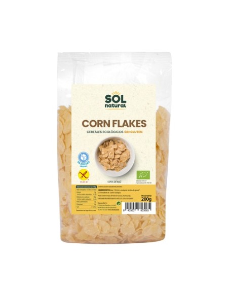 Corn flakes sin gluten Bio 150 g Sol Natural