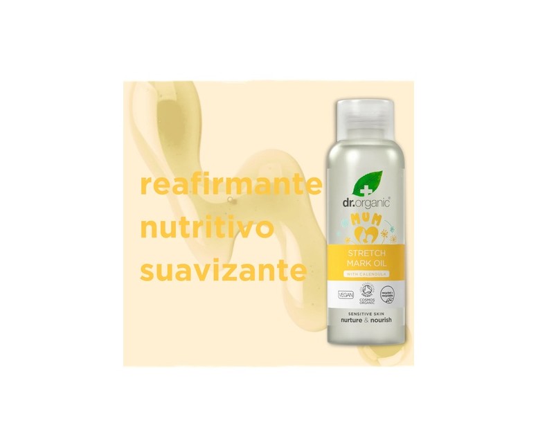 Aceite para estrías 100 ml de aceite Dr. Organic
