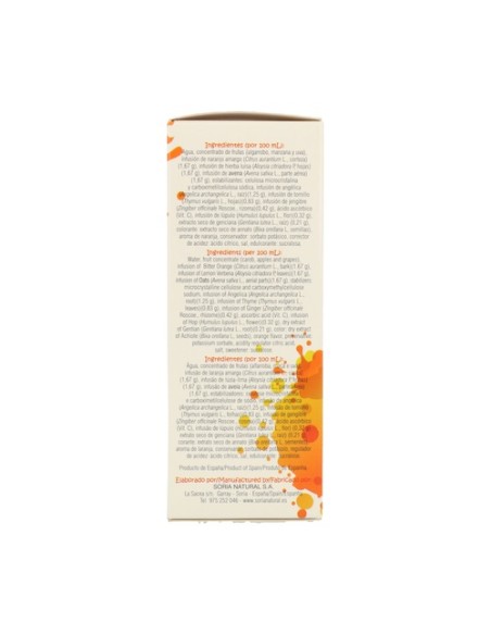 A Comer Jarabe infantil 150 ml (Naranja) Soria Natural
