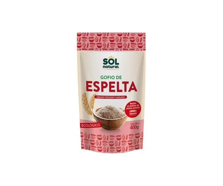 Gofio de espelta integral Bio 400 g Sol Natural
