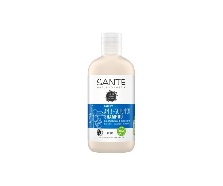 Champú Anticaspa Family Enebro & Arcilla Blanca 250 ml Sante
