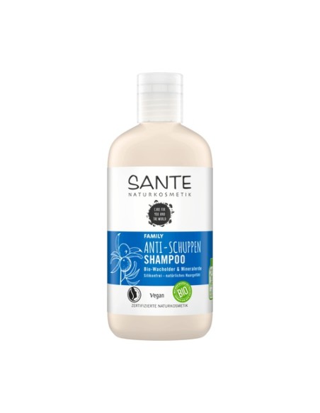 Champú Anticaspa Family Enebro & Arcilla Blanca 250 ml Sante