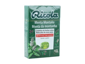 Caramelos menta de montaña sin azúcar