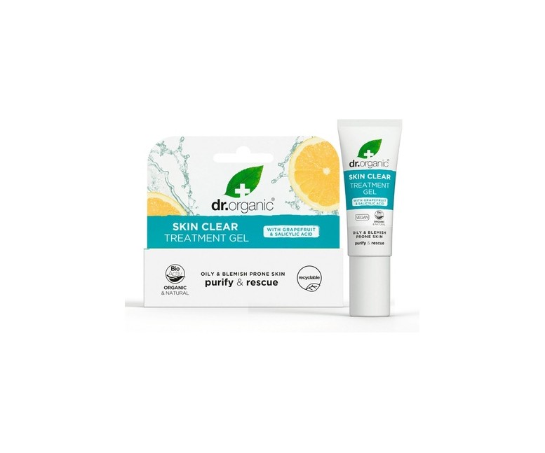 Organic SkinClear Treat Gel 10ml 10 ml de gel Dr. Organic