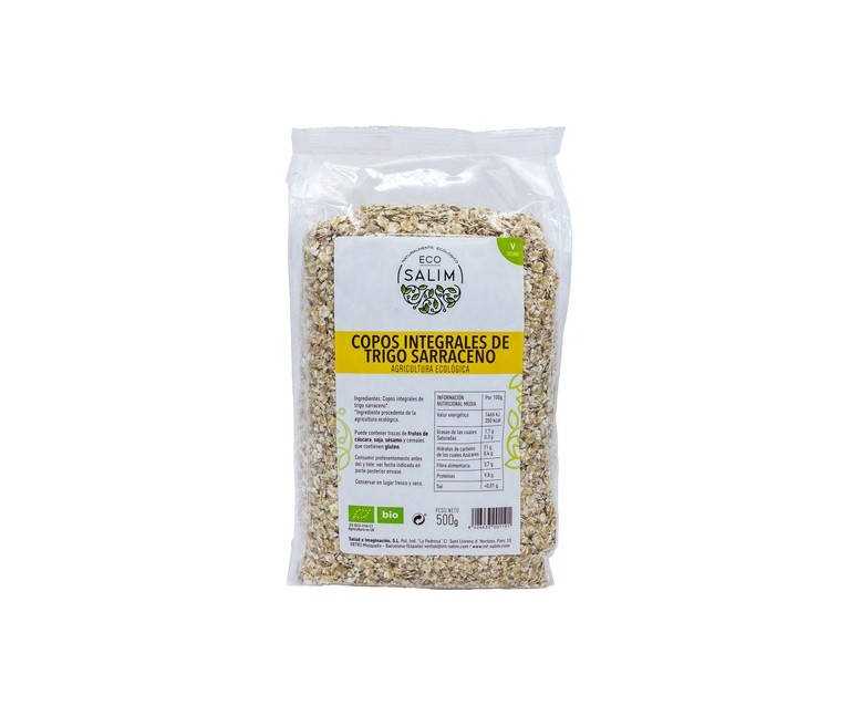 Copos Integrales de Trigo Sarraceno Bio 500 g Eco Salim