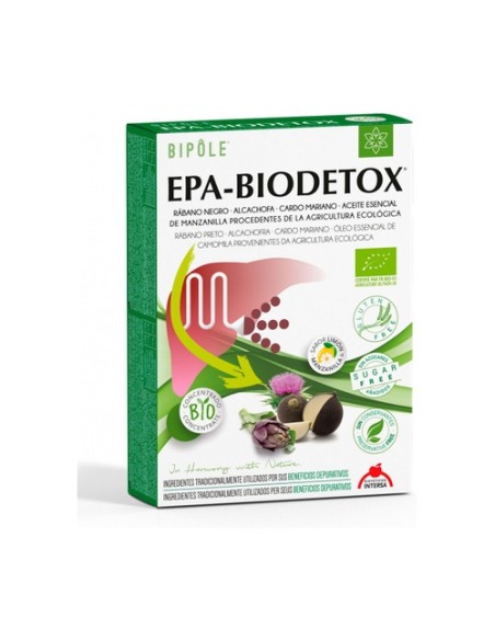 Bipole Epa-Bio Detox 20 ampollas Intersa