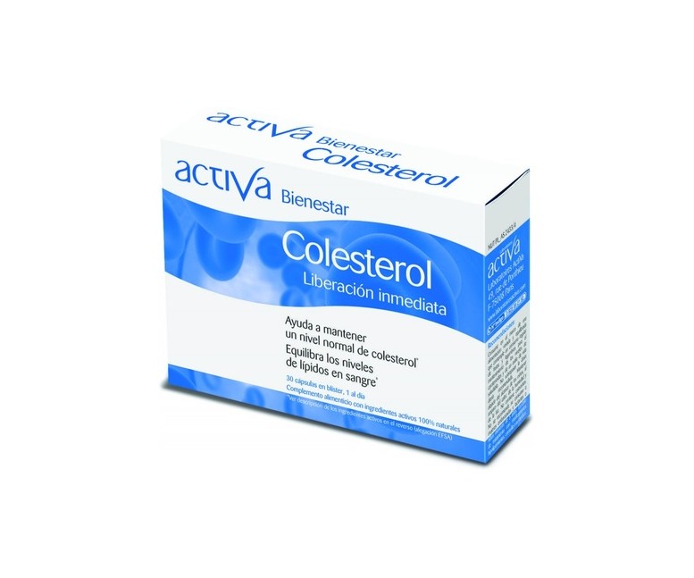 Bienestar colesterol 30 cápsulas vegetales Activa