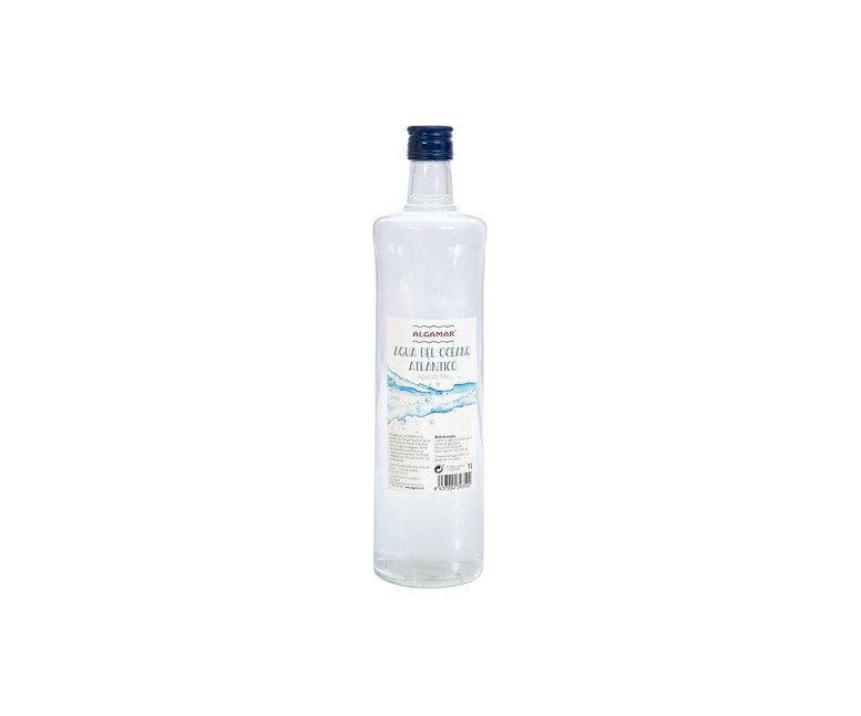 Agua del océano atlántico agua de mar 1 L Algamar
