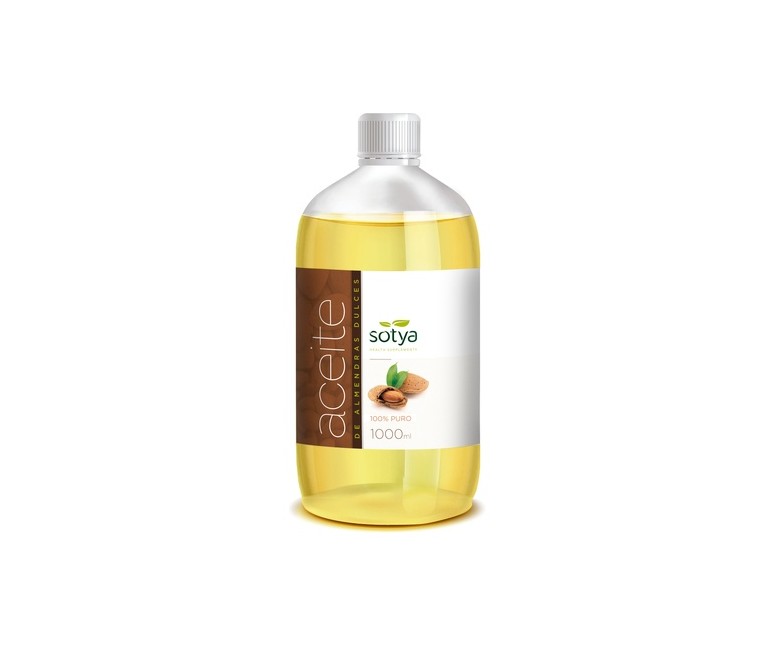 Aceite de almendras dulces 1 L de aceite Sotya