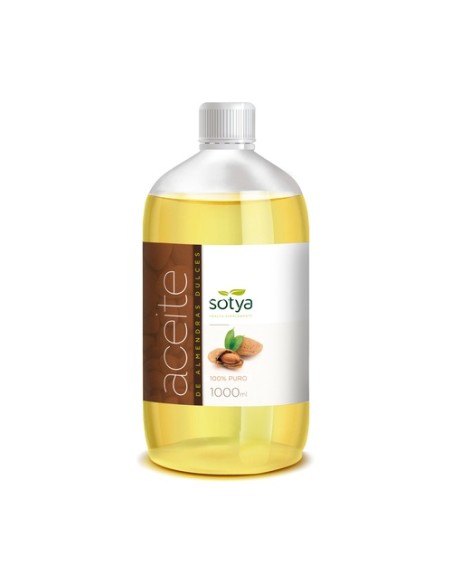 Aceite de almendras dulces 1 L de aceite Sotya