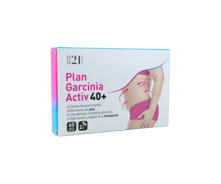 Plan 21 Garcinia Activ 40+ 60 cápsulas Plameca