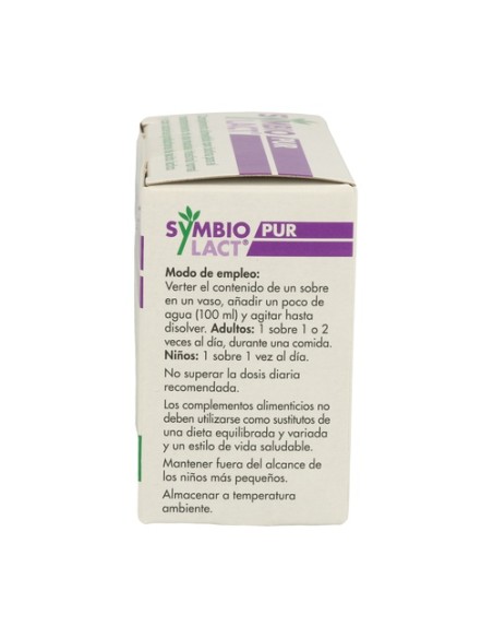 SymbioLact Pur probiótico digestivo - 2 cepas 10 sobres Symbiopharm