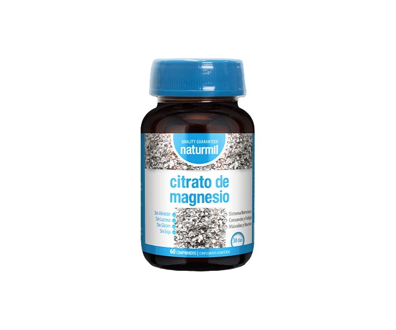 Citrato de magnesio 200mg 60 comprimidos de 1.45g Dietmed