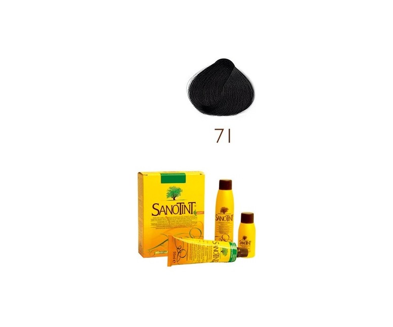 Tinte Sensitive 71 Negro 125 ml (Negro) Sanotint