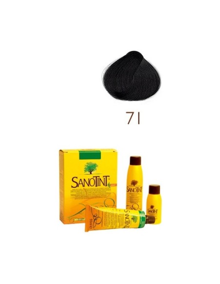 Tinte Sensitive 71 Negro 125 ml (Negro) Sanotint