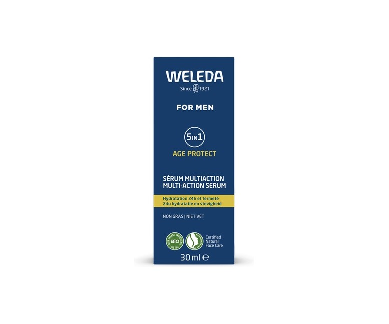 Sérum Multi-acción 5 en 1 para hombre 30 ml de sérum Weleda