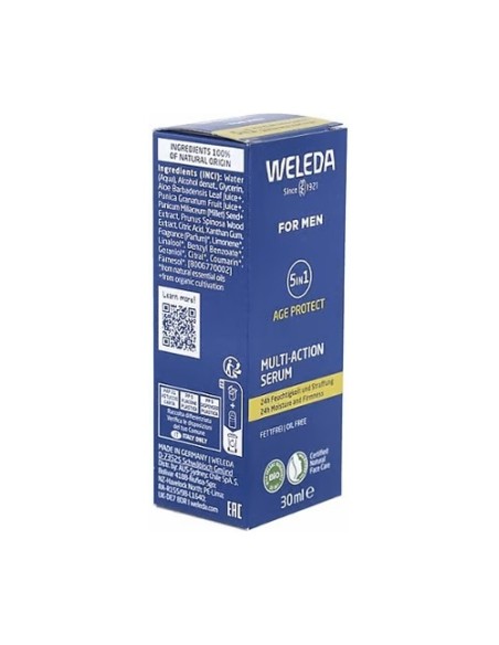 Sérum Multi-acción 5 en 1 para hombre 30 ml de sérum Weleda