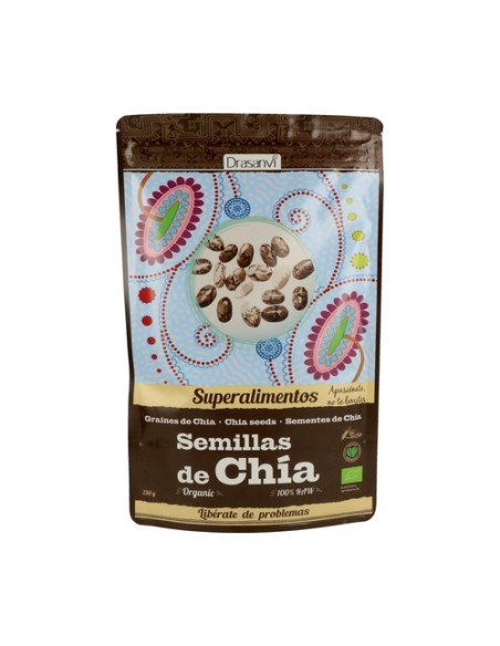 Semillas de chía Bio 250 g Drasanvi