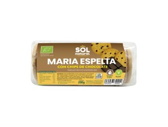 Galletas María de espelta con chocolate Bio