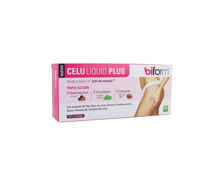 Celu Liquid Plus 14 viales de 10ml Biform
