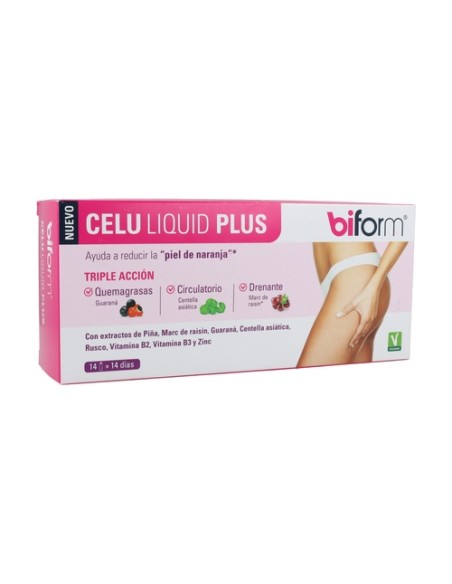 Celu Liquid Plus 14 viales de 10ml Biform