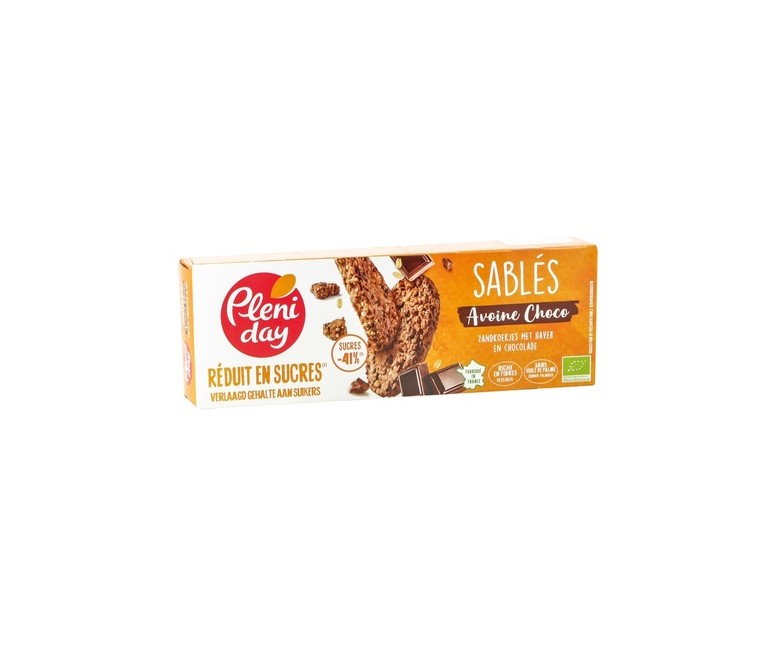 Galletas de avena y chocolate con azúcar reducido 150 g Pleniday
