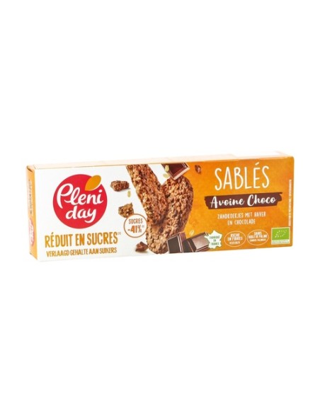 Galletas de avena y chocolate con azúcar reducido 150 g Pleniday