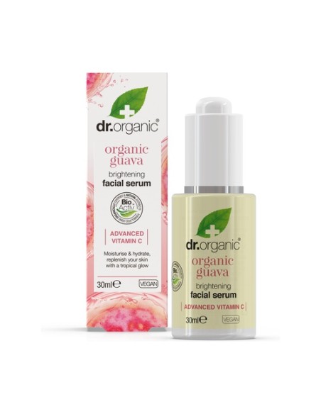 Sérum iluminador para rostro con Guayaba 30 ml de sérum (Guayaba) Dr. Organic