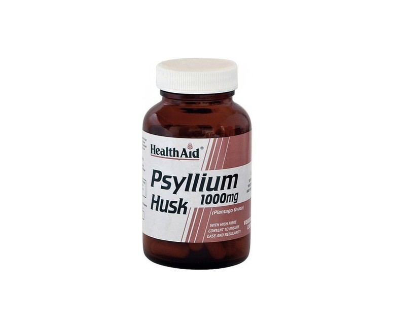 Fibra de Cáscara Psyllium 60 comprimidos Health Aid