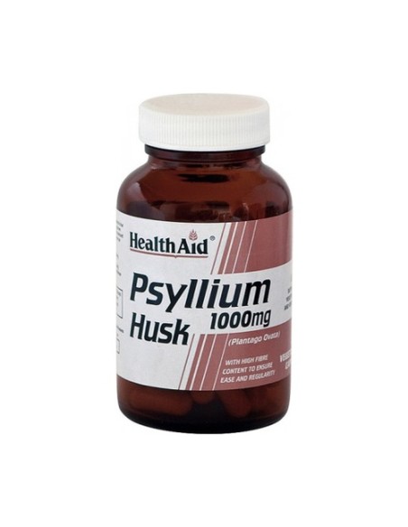 Fibra de Cáscara Psyllium 60 comprimidos Health Aid