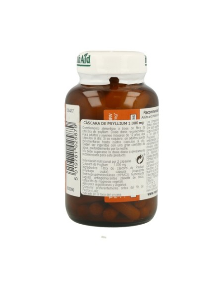 Fibra de Cáscara Psyllium 60 comprimidos Health Aid