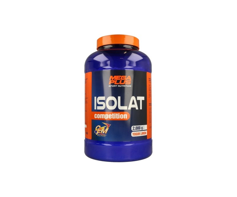 Isolat competition (sabor yogur de limón) 2 kg (Limón - Yogur) Mega Plus