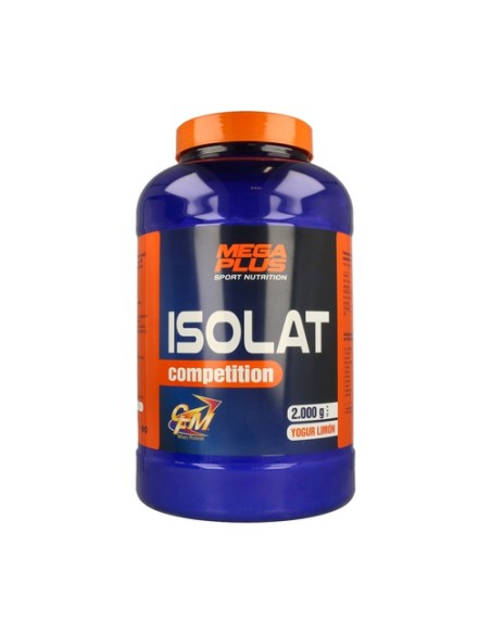 Isolat competition (sabor yogur de limón) 2 kg (Limón - Yogur) Mega Plus