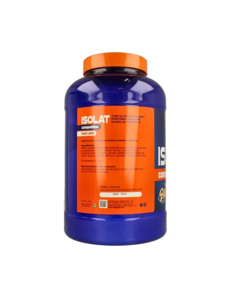 Isolat competition (sabor yogur de limón) 2 kg (Limón - Yogur) Mega Plus