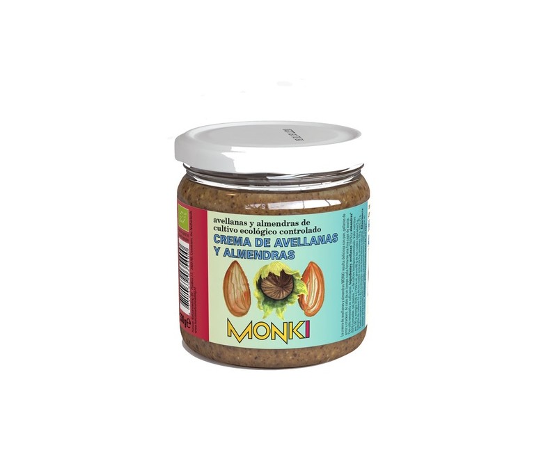 Crema mezcla de frutos secos monki Bio 330 g Monki