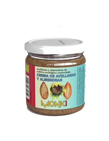 Crema mezcla de frutos secos monki Bio 330 g Monki