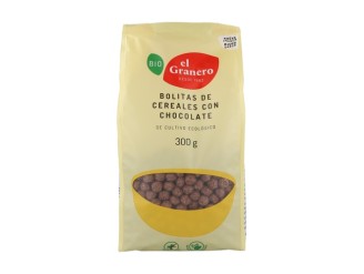 Bolitas de cereales con chocolate bio