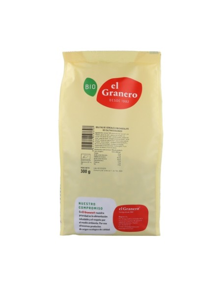 Bolitas de cereales con chocolate bio 300 g (Chocolate) El Granero Integral
