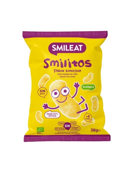 Smilitos Gusanitos de Maiz Eco sin Gluten 38 g Smileat