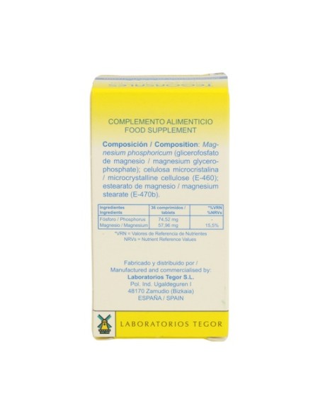 Magnesium Phos D6 Sales 7 350 comprimidos de 20g Tegor