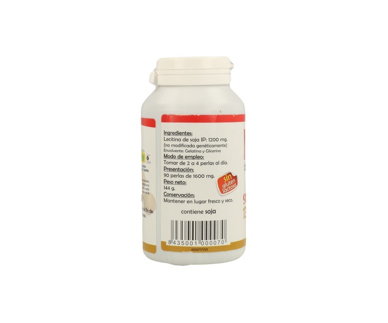 Lecitina 90 perlas de 1200mg Pinisan