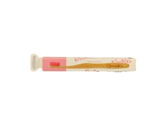 Cepillo Dental Bambú Adultos Rosa
