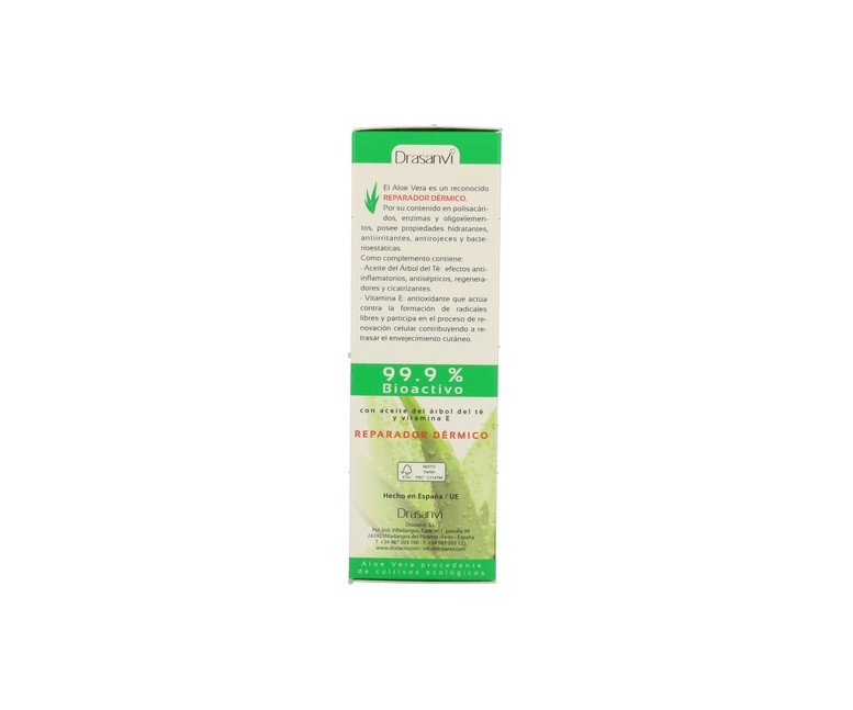 Aloe Vera Gel 200 ml de gel Drasanvi