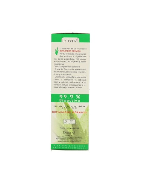Aloe Vera Gel 200 ml de gel Drasanvi