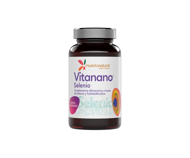 Vitanano selenio liposomado 30 cápsulas de 571mg Mundonatural