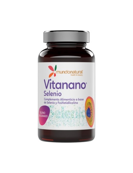 Vitanano selenio liposomado 30 cápsulas de 571mg Mundonatural
