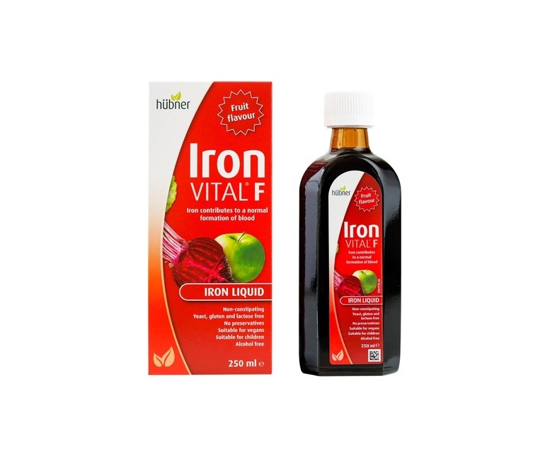 Iron vital F jarabe 250 ml Hubner