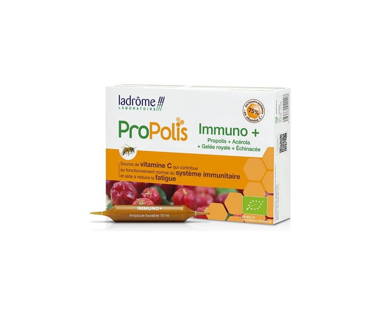 Própolis inmunoestimulante plus 20 ampollas de 10ml Ladrome