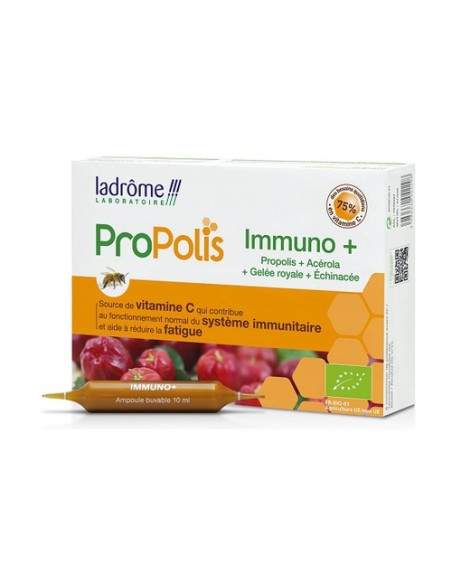 Própolis inmunoestimulante plus 20 ampollas de 10ml Ladrome