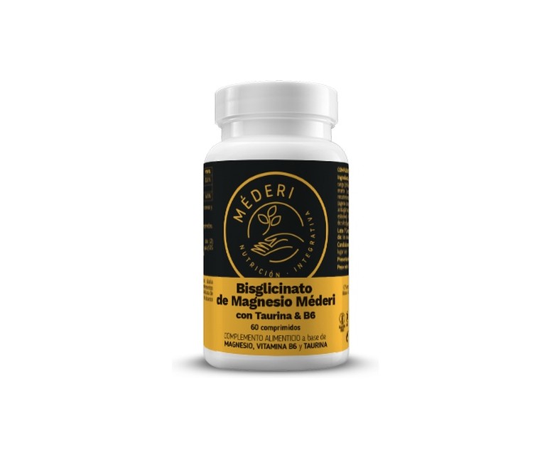 Bisglicinato de magnesio 60 comprimidos Méderi